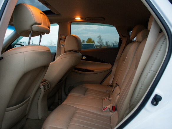 2013 Infiniti EX25 I (J50), белый, 1477000 рублей - вид 8