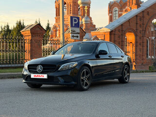 2018 Mercedes-Benz C-Класс 180 IV (W205) Рестайлинг, чёрный, 1863657 рублей, вид 1