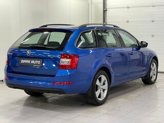 2015 Skoda Octavia III (A7), синий, 1590000 рублей, вид 4