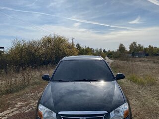 2007 Kia Cerato I Рестайлинг, чёрный, 450000 рублей, вид 2
