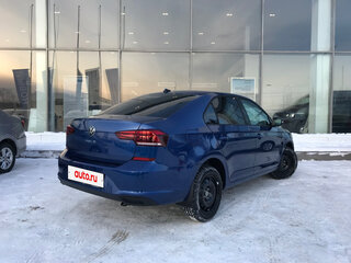 2020 Volkswagen Polo VI, синий, 836000 рублей, вид 5