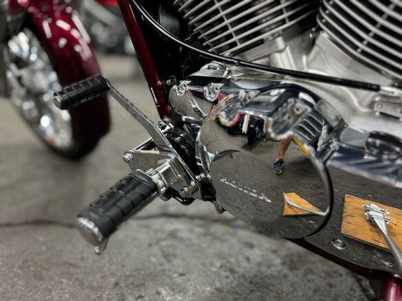 2009 Honda VT 1300CX Fury, пурпурный, 850000 рублей - вид 23