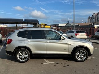2011 BMW X3 20d xDrive II (F25), серебристый, 1550000 рублей, вид 3