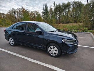 2020 Volkswagen Polo VI, чёрный, 1350000 рублей, вид 3