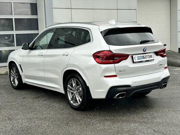 2021 BMW X3 25i xDrive III (G01), белый, 4600000 рублей - вид 8