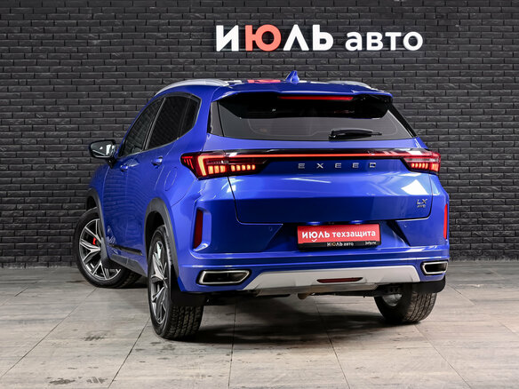 2023 Exeed LX I Рестайлинг, синий, 2100000 рублей - вид 6