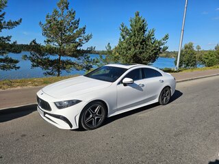 2021 Mercedes-Benz CLS 300 d III (C257) Рестайлинг, белый, 6500000 рублей, вид 1