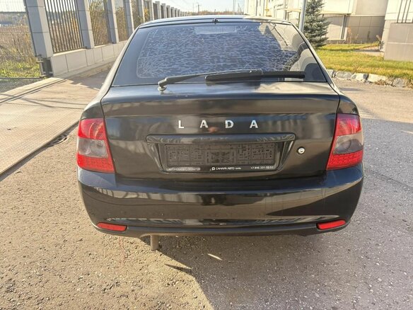 2010 Lada (ВАЗ) Priora I, чёрный, 186000 рублей - вид 7