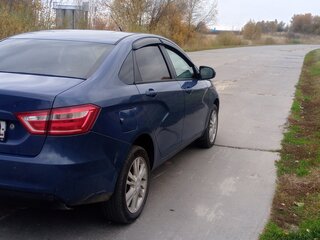 2017 Lada (ВАЗ) Vesta I, синий, 550000 рублей, вид 5