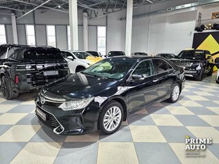 2014 Toyota Camry VII (XV50) Рестайлинг, чёрный, 1599000 рублей, вид 1