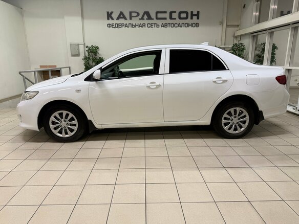2007 Toyota Corolla X (E140, E150), белый - вид 4
