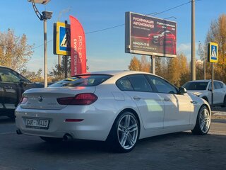2013 BMW 6 серии Gran Coupe 640i xDrive III (F06/F13/F12), белый, 2490000 рублей, вид 5