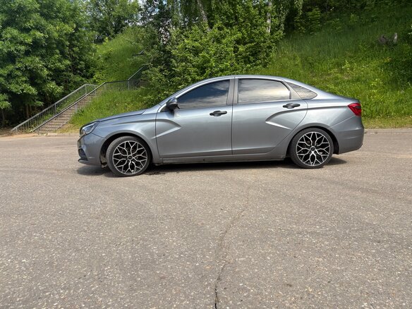 2019 Lada (ВАЗ) Vesta I, серый, 850000 рублей - вид 7