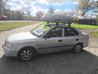 2007 Hyundai Accent ТагАЗ II, серый, 180000 рублей, вид 2