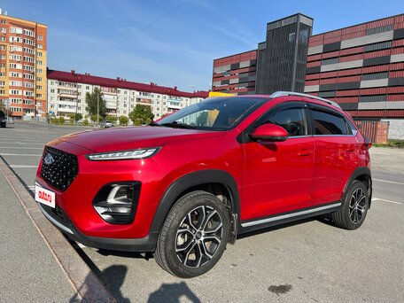 2021 Chery Tiggo 2 Pro I, красный, 1150000 рублей, вид 3