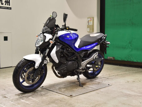 2014 Suzuki SFV 400 Gladius, синий, 340000 рублей, вид 3