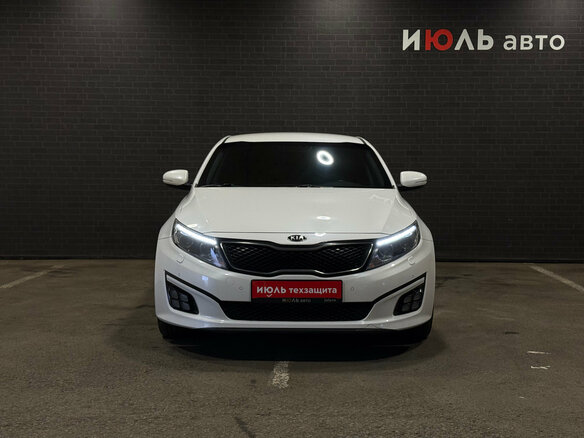 2015 Kia Optima III Рестайлинг, белый, 1600000 рублей - вид 1