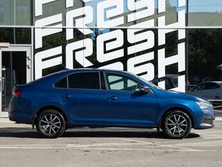 2021 Skoda Rapid II, синий, 1380000 рублей, вид 5