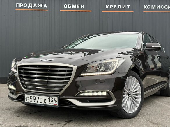 2018 Genesis G80 I, коричневый, 2499000 рублей - вид 6