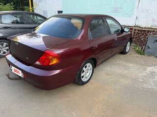 2008 Kia Spectra I Рестайлинг 2, красный, 430000 рублей, вид 4
