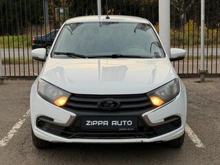2018 Lada (ВАЗ) Granta I Рестайлинг, белый, 509000 рублей, вид 2