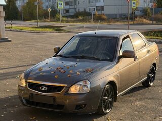 2016 Lada (ВАЗ) Priora I Рестайлинг, коричневый, 470000 рублей, вид 4