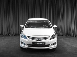 2016 Hyundai Solaris I Рестайлинг, белый, 1119000 рублей, вид 3