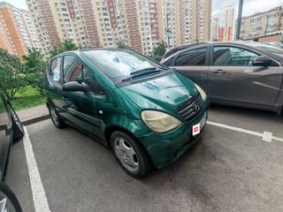 1999 Mercedes-Benz A-Класс 140 I (W168), зелёный, 285000 рублей, вид 3