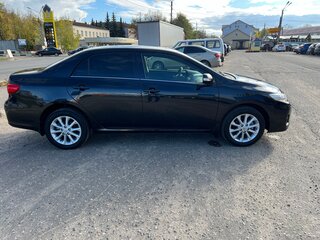 2012 Toyota Corolla X (E140, E150) Рестайлинг, чёрный, 1220000 рублей, вид 4