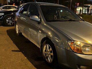 2007 Kia Cerato I Рестайлинг, серый, 270000 рублей, вид 1