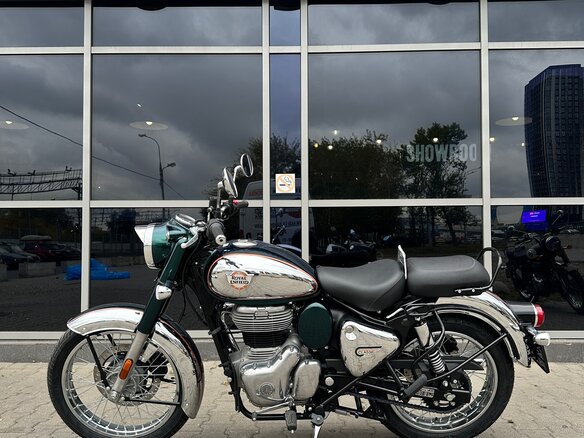 2026 Royal Enfield Classic 350, зелёный, 526000 рублей - вид 6