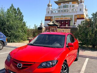 2007 Mazda 3 I (BK) Рестайлинг, красный, 470000 рублей, вид 3