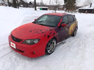 2007 Subaru Impreza III, красный, 1200000 рублей, вид 2