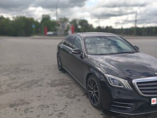 2019 Mercedes-Benz S-Класс 350 d Long VI (W222, C217) Рестайлинг, чёрный, 4950000 рублей, вид 1
