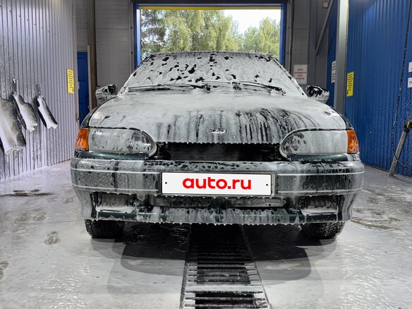 2007 Lada (ВАЗ) 2114, зелёный, 85000 рублей - вид 4