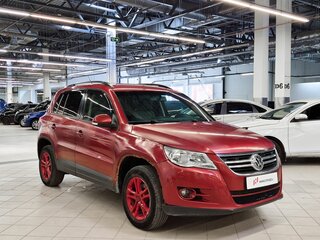2011 Volkswagen Tiguan I, красный, 652000 рублей, вид 2