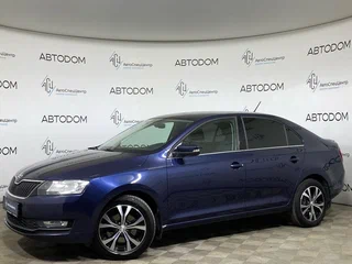 2017 Skoda Rapid I Рестайлинг, синий, 1097700 рублей, вид 1