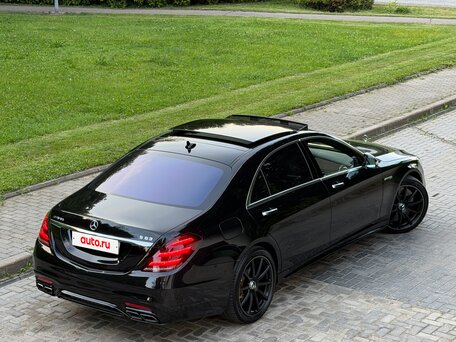 2017 Mercedes-Benz S-Класс AMG 63 AMG Long III (W222, C217) Рестайлинг, чёрный, 9100000 рублей, вид 4