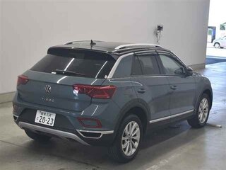 2023 Volkswagen T-Roc I Рестайлинг, синий, 1499000 рублей, вид 2