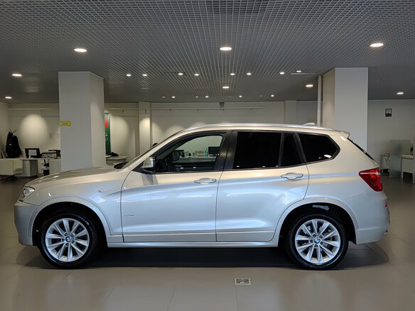 2012 BMW X3 20d xDrive II (F25), серебристый, 1690000 рублей - вид 7