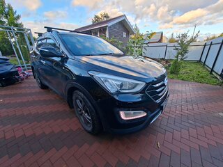 2013 Hyundai Santa Fe III, чёрный, 1530000 рублей, вид 1