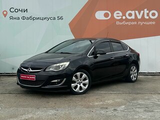 2013 Opel Astra J Рестайлинг, чёрный, 730000 рублей, вид 1