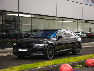 2020 Audi A6 45 TFSI V (C8), чёрный, 3799000 рублей, вид 4