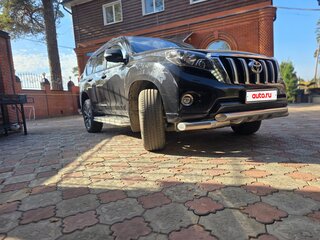 2017 Toyota Land Cruiser Prado 150 Series Рестайлинг 1, чёрный, 4100000 рублей, вид 3