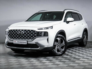 2021 Hyundai Santa Fe IV Рестайлинг, белый, 3700000 рублей, вид 1