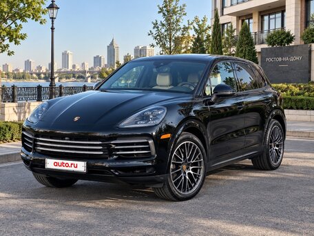 2020 Porsche Cayenne III, чёрный, 6650000 рублей, вид 2