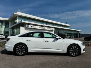 2020 Audi A6 40 TFSI V (C8), белый, 3538000 рублей, вид 4