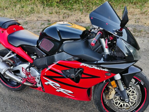2002 Honda CBR 954RR Fireblade, красный, 425000 рублей - вид 12