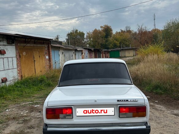 2007 Lada (ВАЗ) 2107, белый, 110000 рублей - вид 3