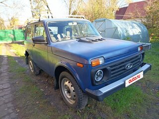 2017 Lada (ВАЗ) 2121 (4x4) I Рестайлинг, синий, 550000 рублей, вид 2